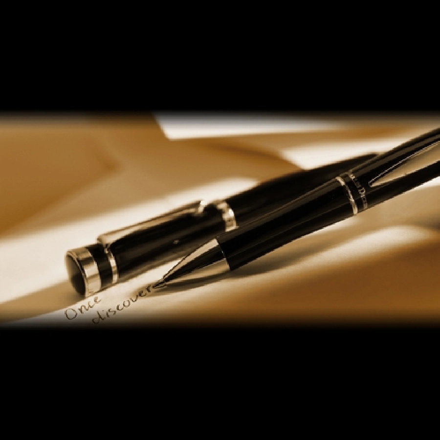 Długopis Charles Dickens w pudełku V1103-03 czarny
