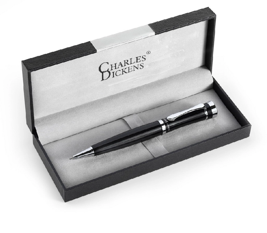 Długopis Charles Dickens® w pudełku V1104-03 czarny