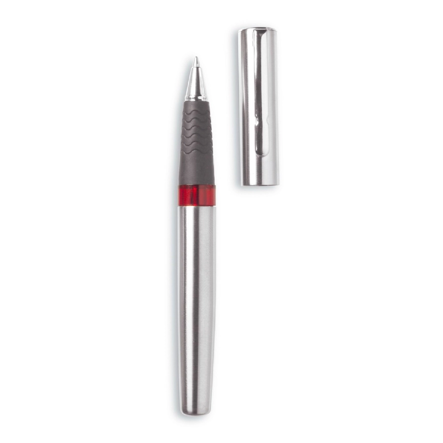 Długopis z zatyczką V1202-05 czerwony