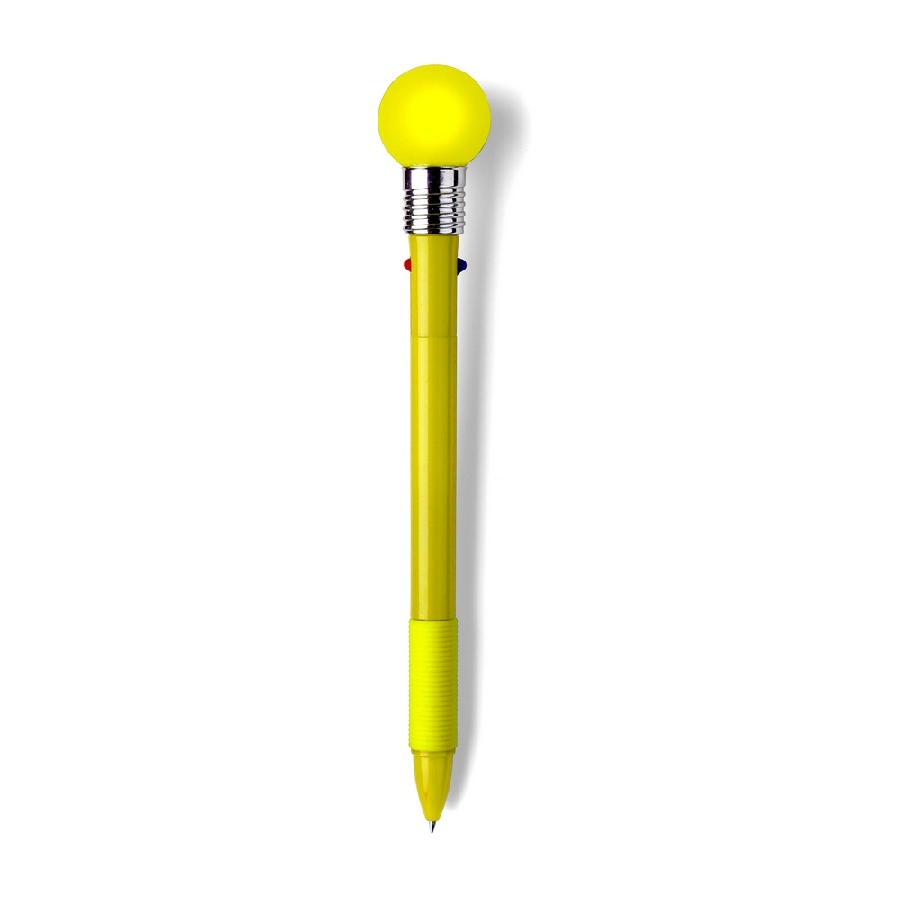Długopis wielofunkcyjny V1209-08 żółty