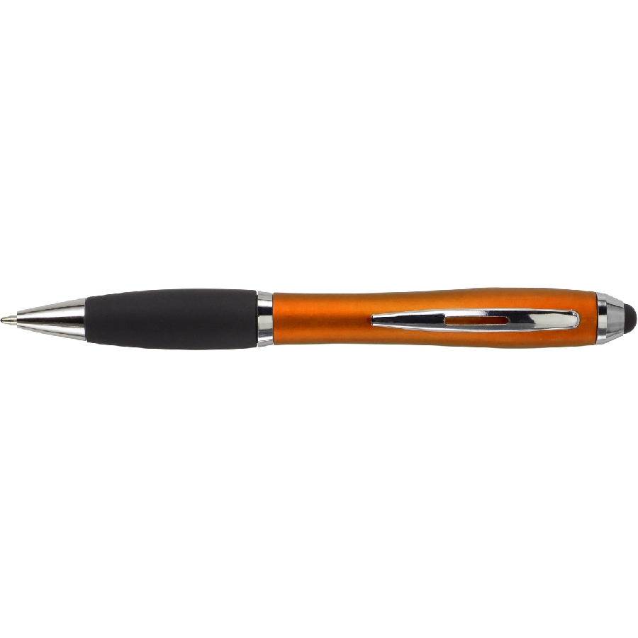 Długopis, touch pen V1315-07 pomarańczowy