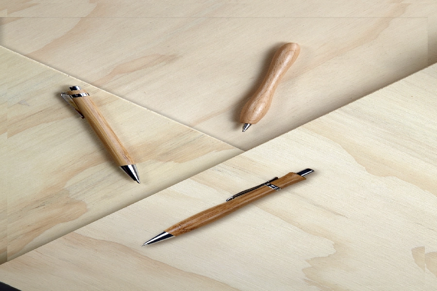 Bambusowy długopis V1336-17 drewno