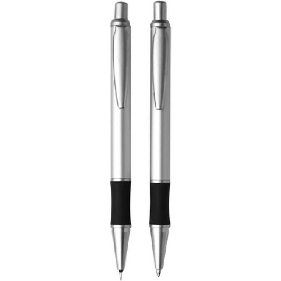 Zestaw piśmienny, długopis i ołówek mechaniczny V1373-32 srebrny
