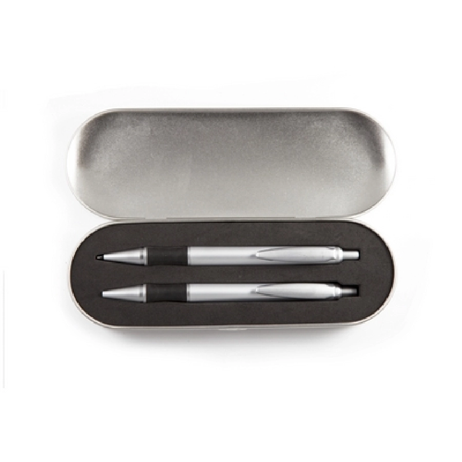 Zestaw piśmienny, długopis i ołówek mechaniczny V1373-32 srebrny
