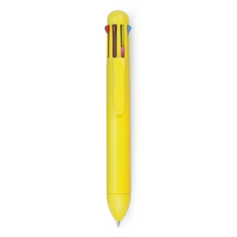 Długopis, wielokolorowy wkład V1407-08 żółty