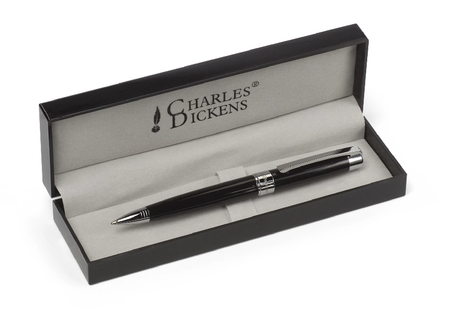 Długopis Charles Dickens® w pudełku V1416-03 czarny