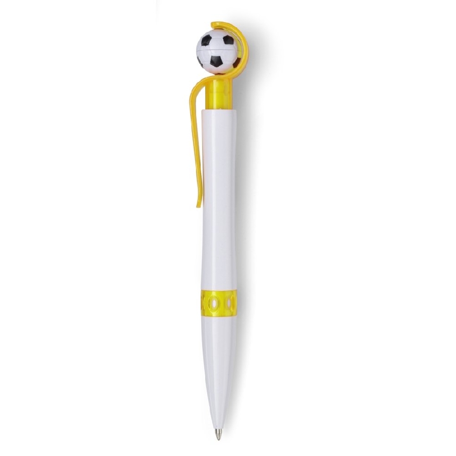 Długopis piłka nożna V1434-08 żółty