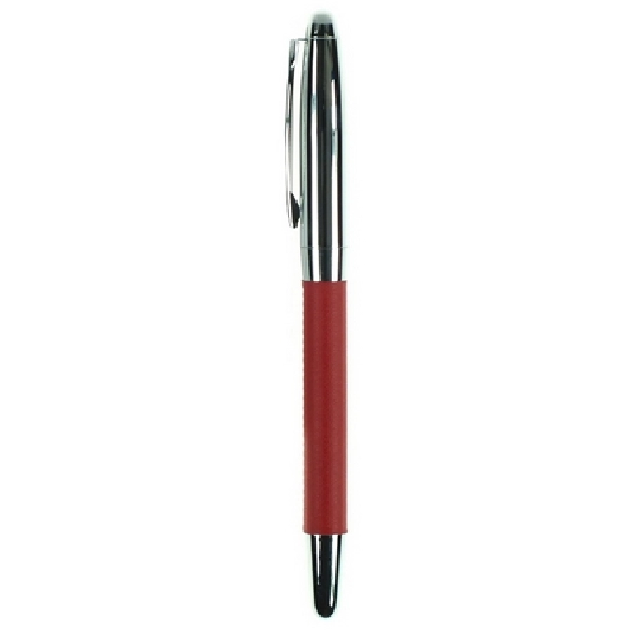Zestaw piśmienny, długopis i pióro kulkowe V1448-05 czerwony