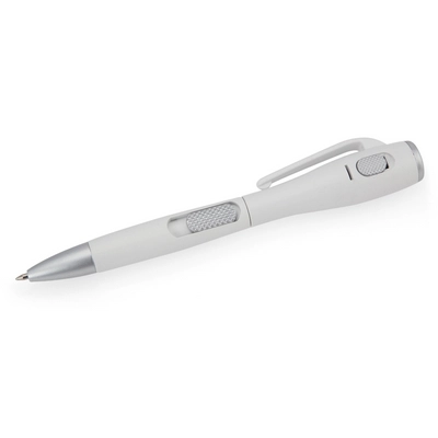 Długopis z lampką LED V1475-02-A biały