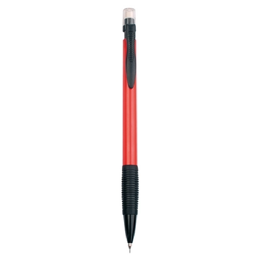 Ołówek mechaniczny, gumka V1488-05 czerwony