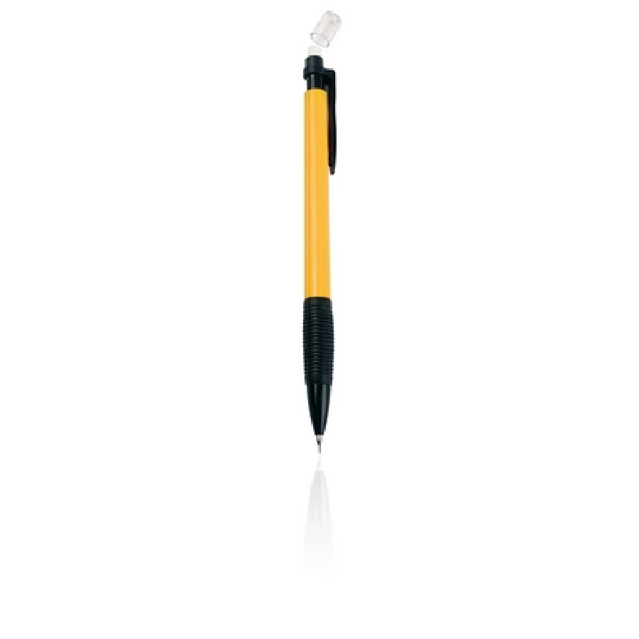 Ołówek mechaniczny, gumka V1488-08 żółty