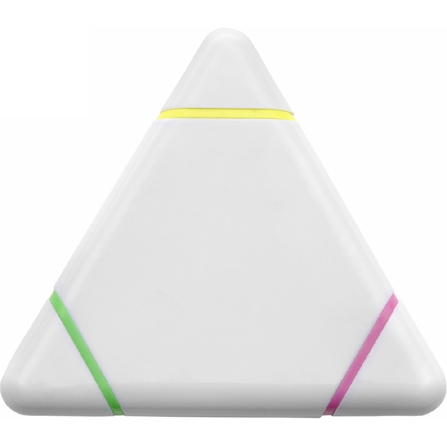 Zakreślacz trójkąt V1514-02 biały