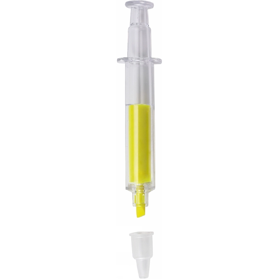Zakreślacz strzykawka V1523-08 żółty