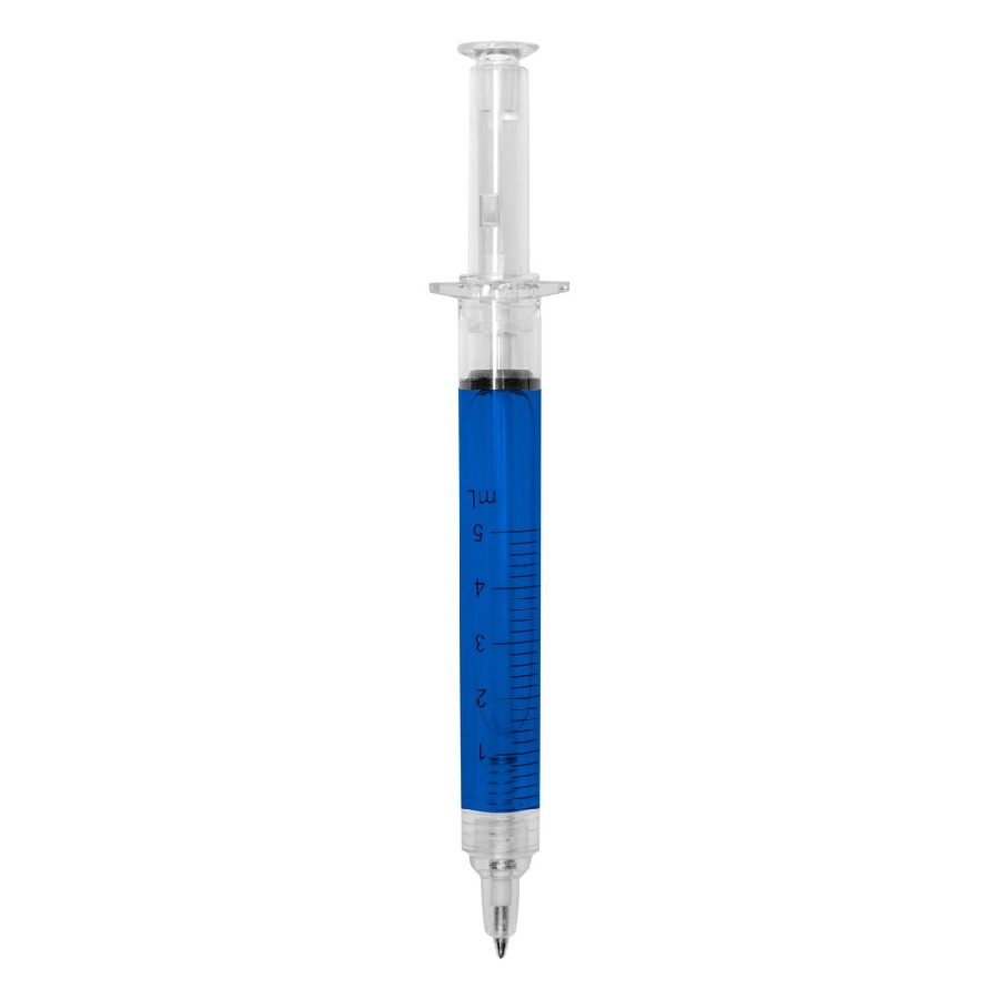 Długopis strzykawka V1524-11 niebieski