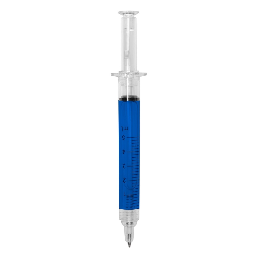Długopis strzykawka | Christine V1524-11 niebieski