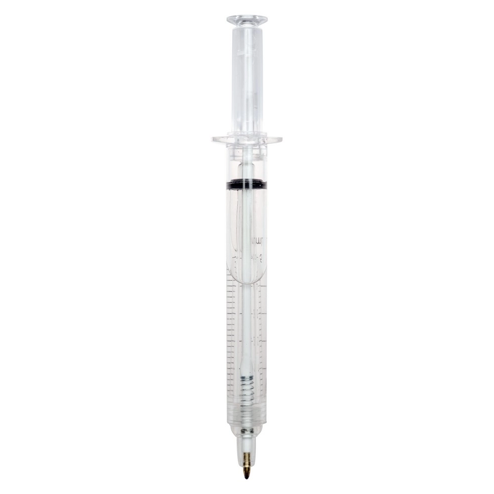 Długopis strzykawka V1524-A-00 neutralny