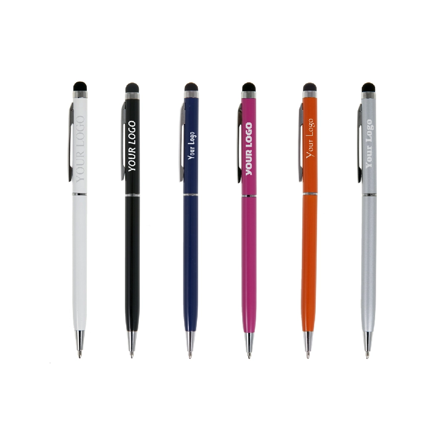 Długopis, touch pen | Irin V1537-32 srebrny
