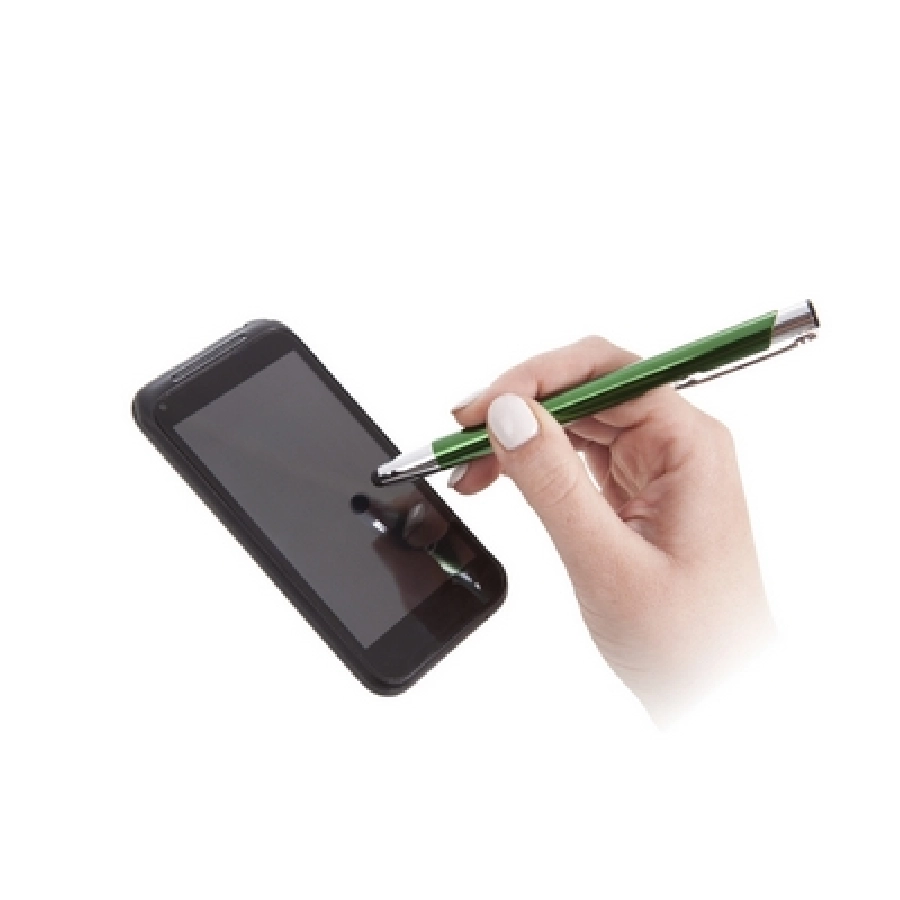 Długopis, touch pen V1601-06 zielony