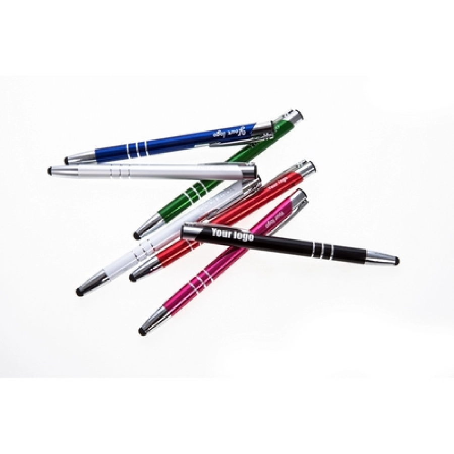 Długopis, touch pen V1601-21 różowy