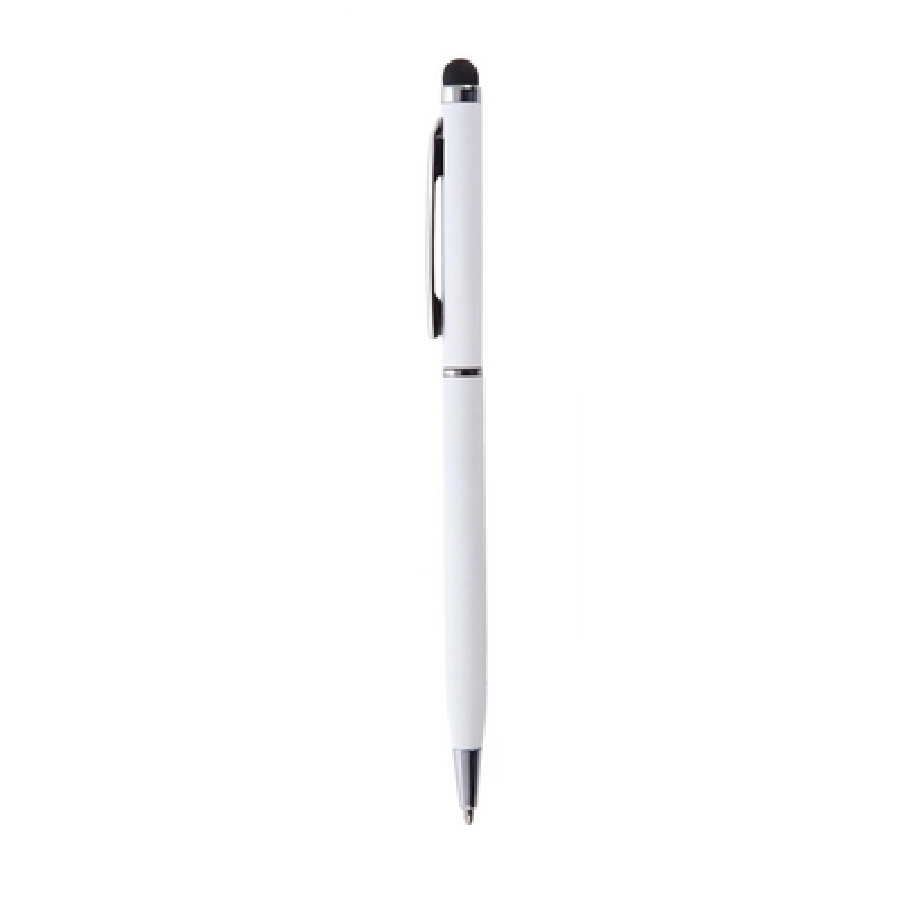 Długopis, touch pen V1636-02 biały