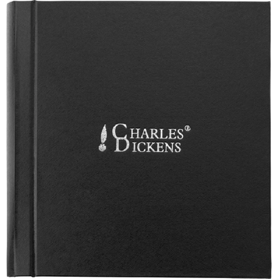 Zestaw piśmienny Charles Dickens®, ołówek mechaniczny, długopis i etui V1652-03 czarny