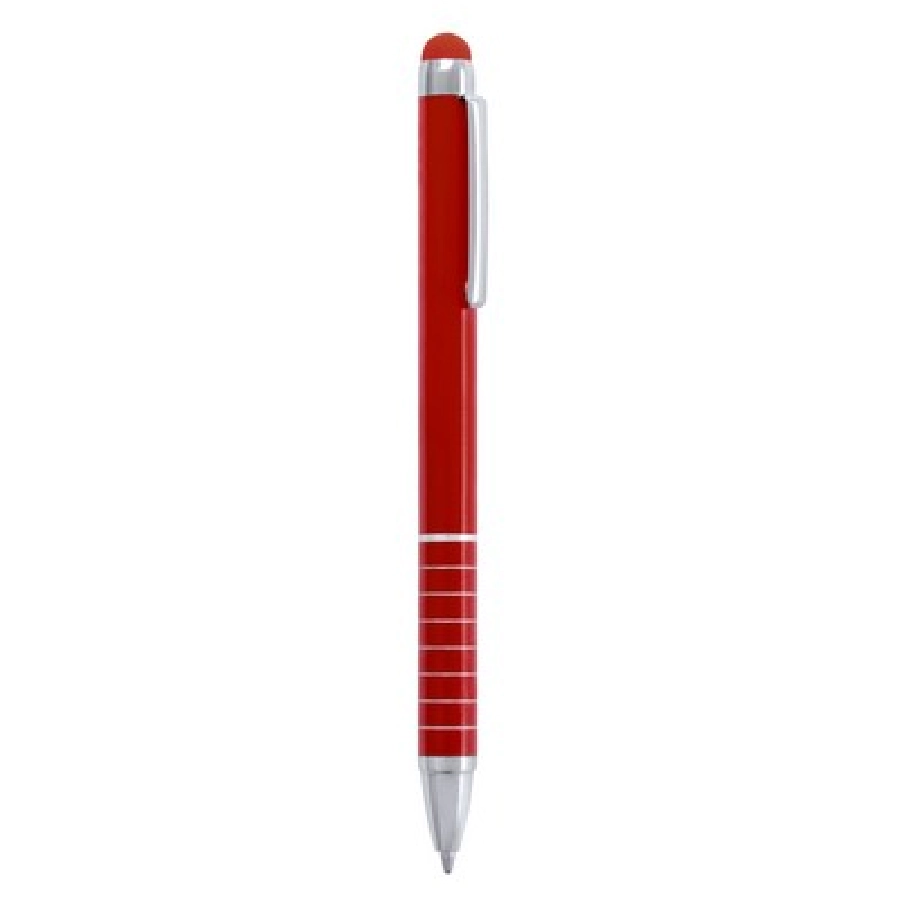 Długopis, touch pen V1657-05 czerwony