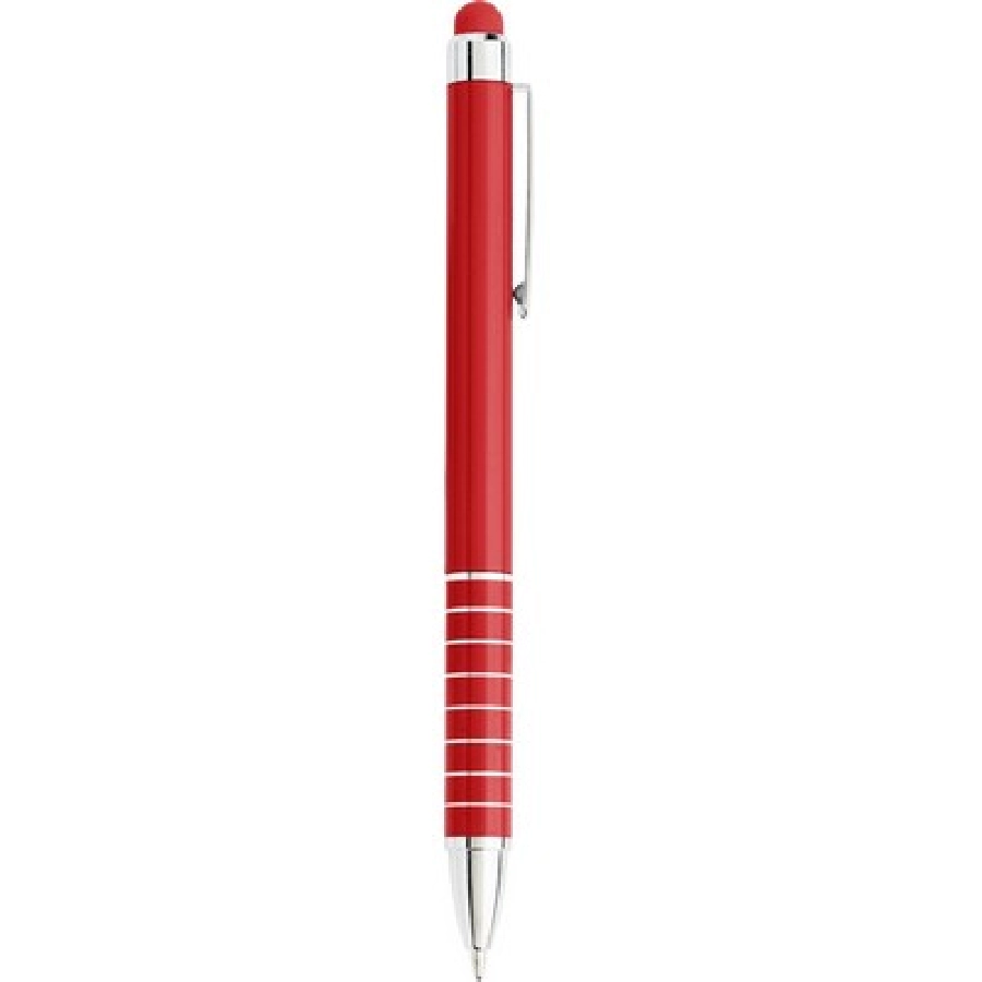 Długopis, touch pen V1657-05 czerwony