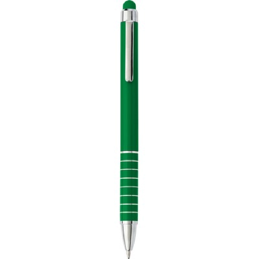 Długopis, touch pen V1657-06 zielony