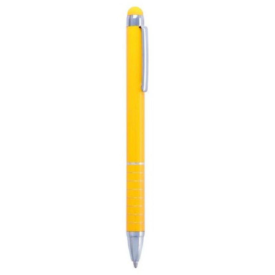 Długopis, touch pen V1657-08 żółty