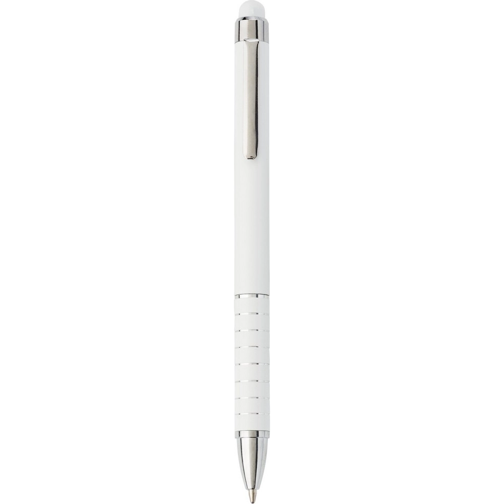 Długopis, touch pen V1657-02 biały
