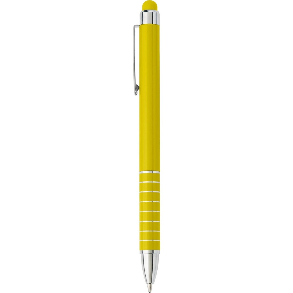 Długopis, touch pen V1657-08 żółty