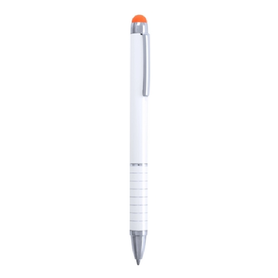 Długopis, touch pen V1658-07 pomarańczowy