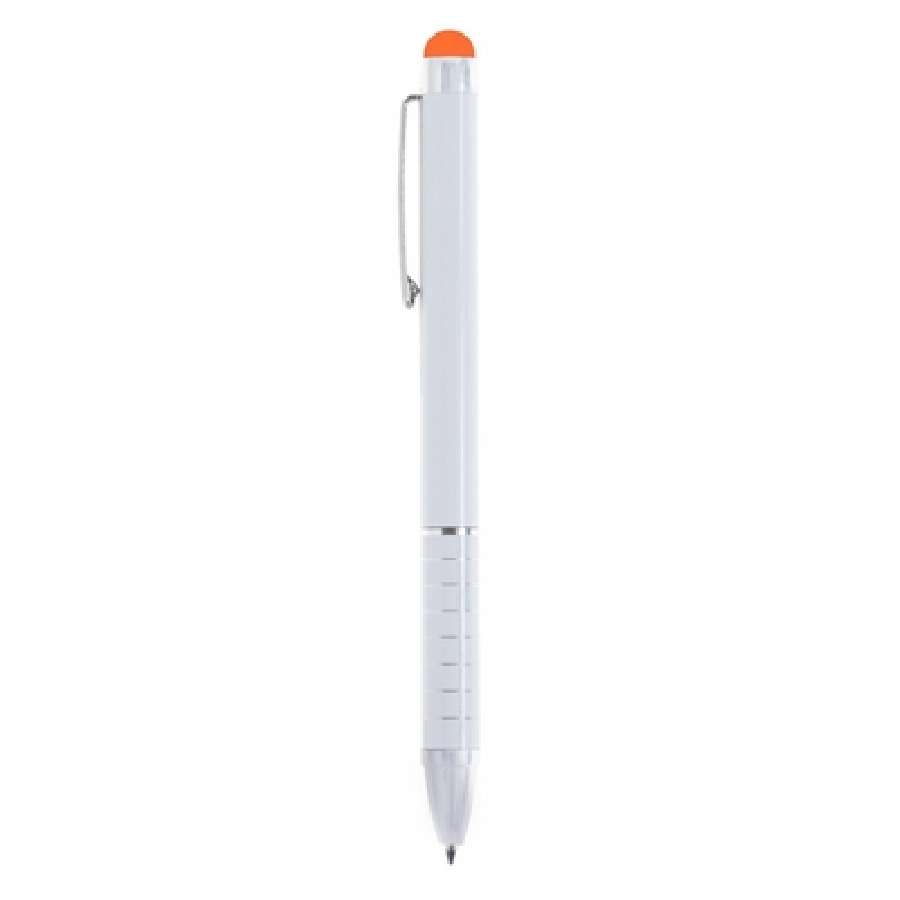 Długopis, touch pen V1658-07 pomarańczowy