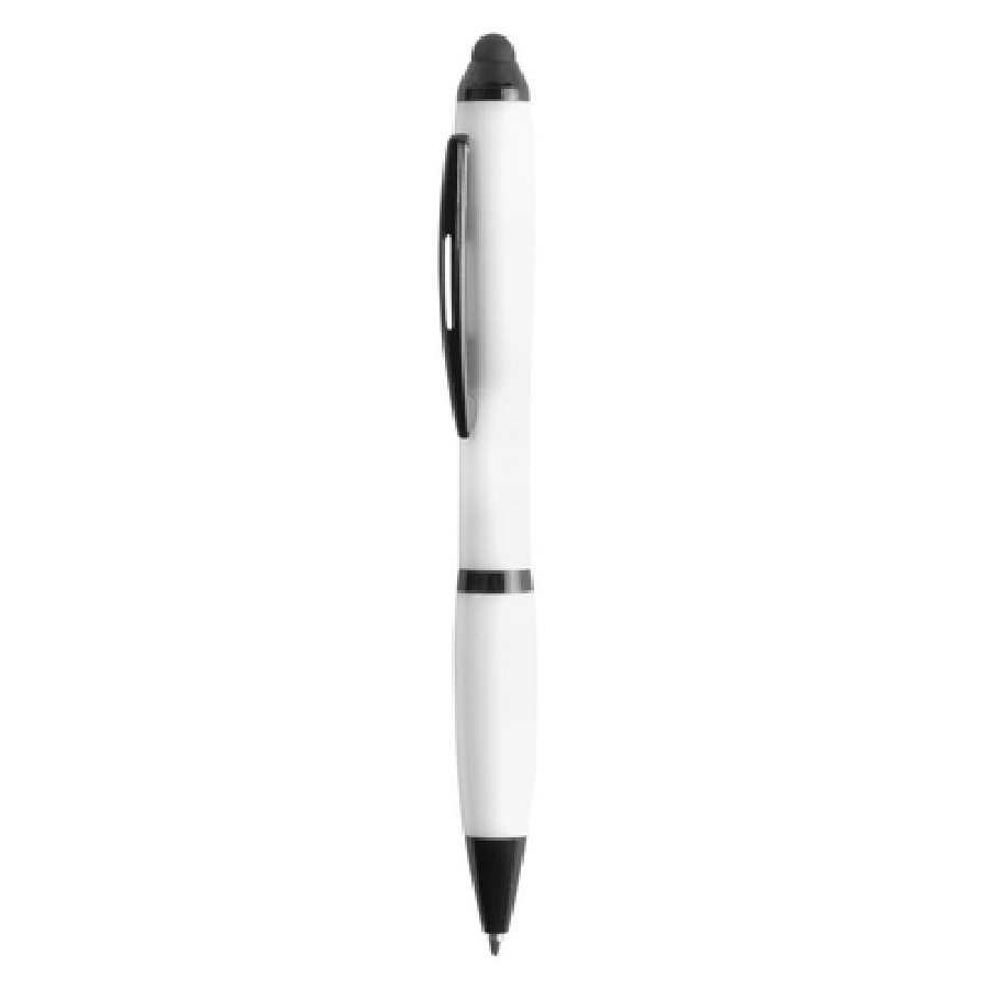 Długopis, touch pen V1659-02 biały