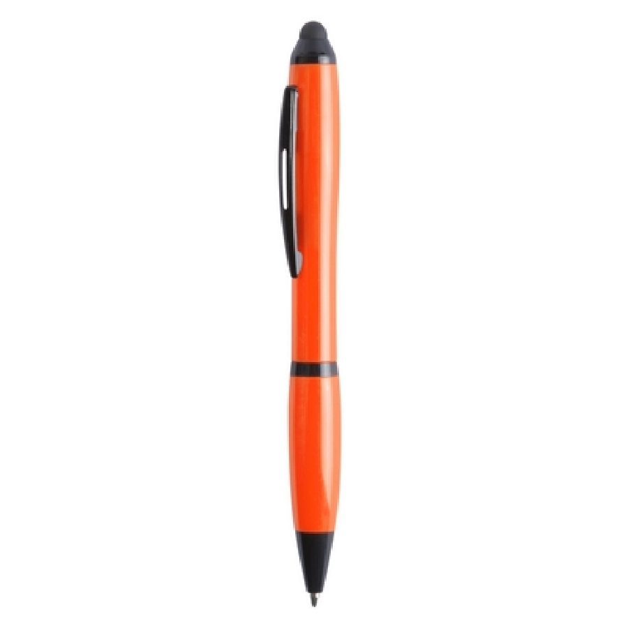 Długopis, touch pen V1659-07 pomarańczowy
