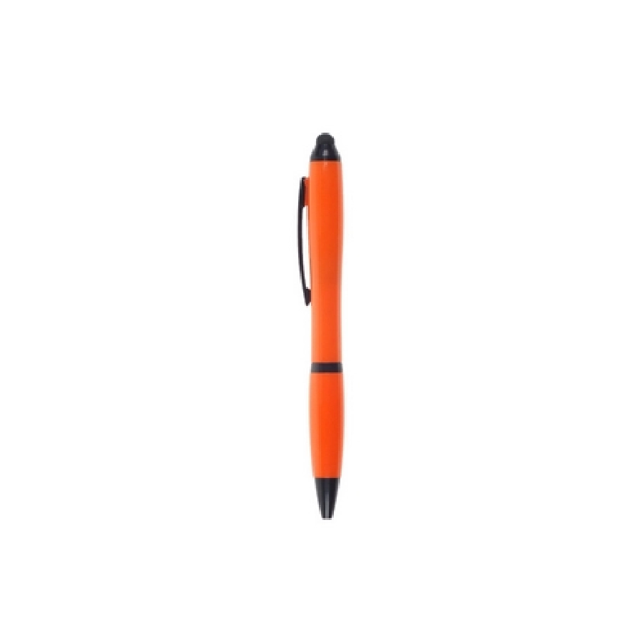 Długopis, touch pen V1659-07 pomarańczowy