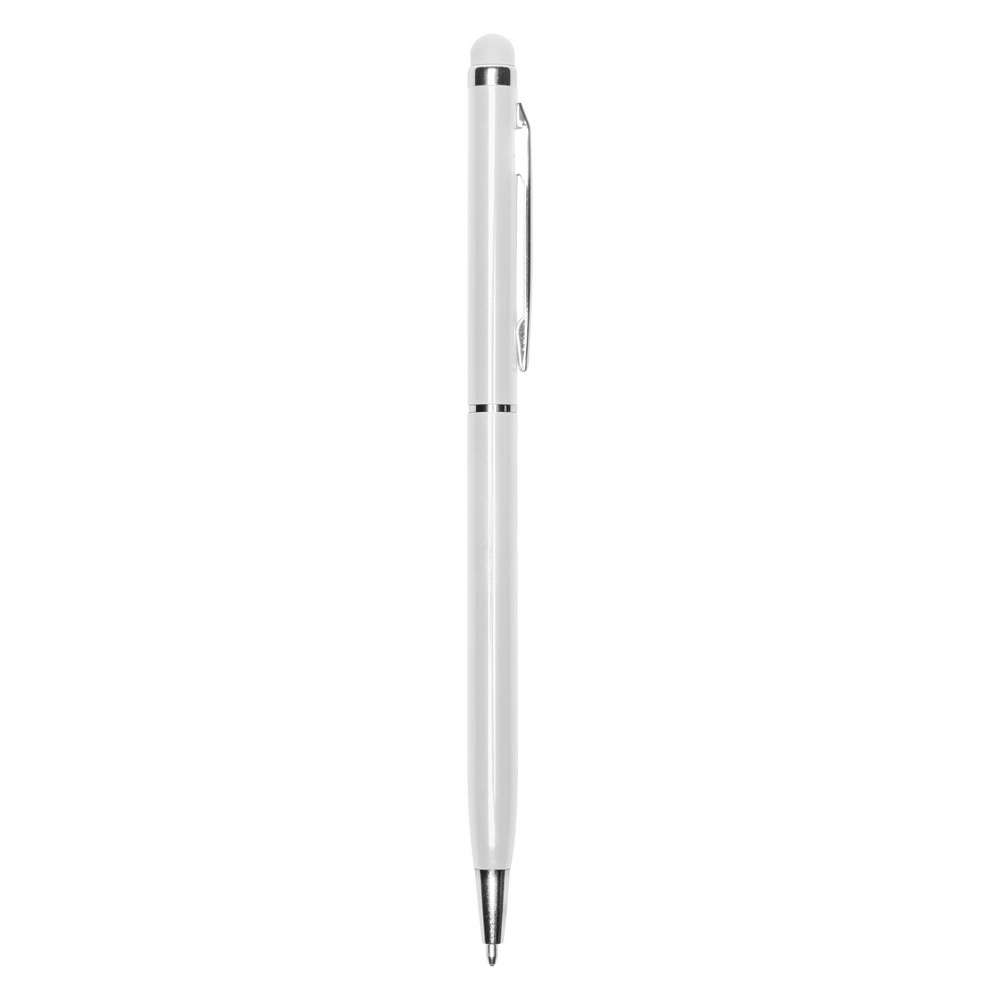 Długopis, touch pen V1660-A-02 biały