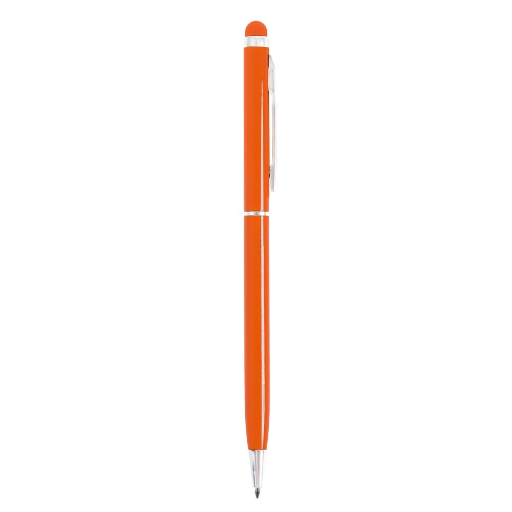 Długopis, touch pen V1660-A-07 pomarańczowy