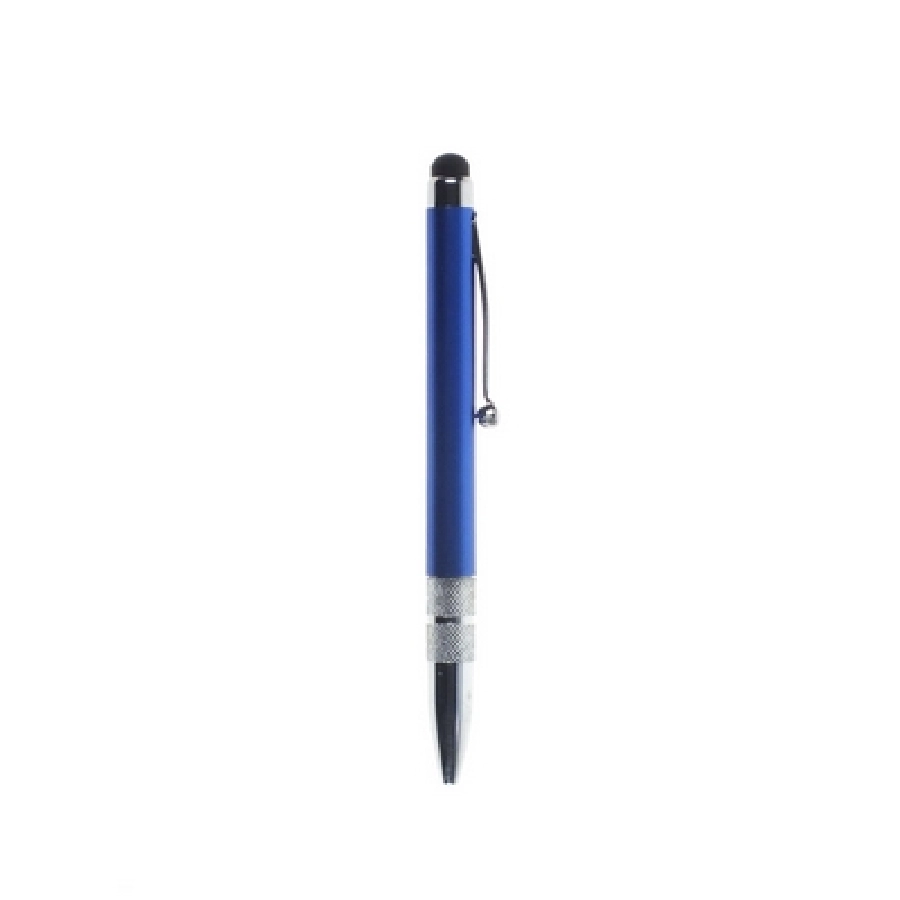Długopis, touch pen, czyścik do ekranu V1661-11 niebieski