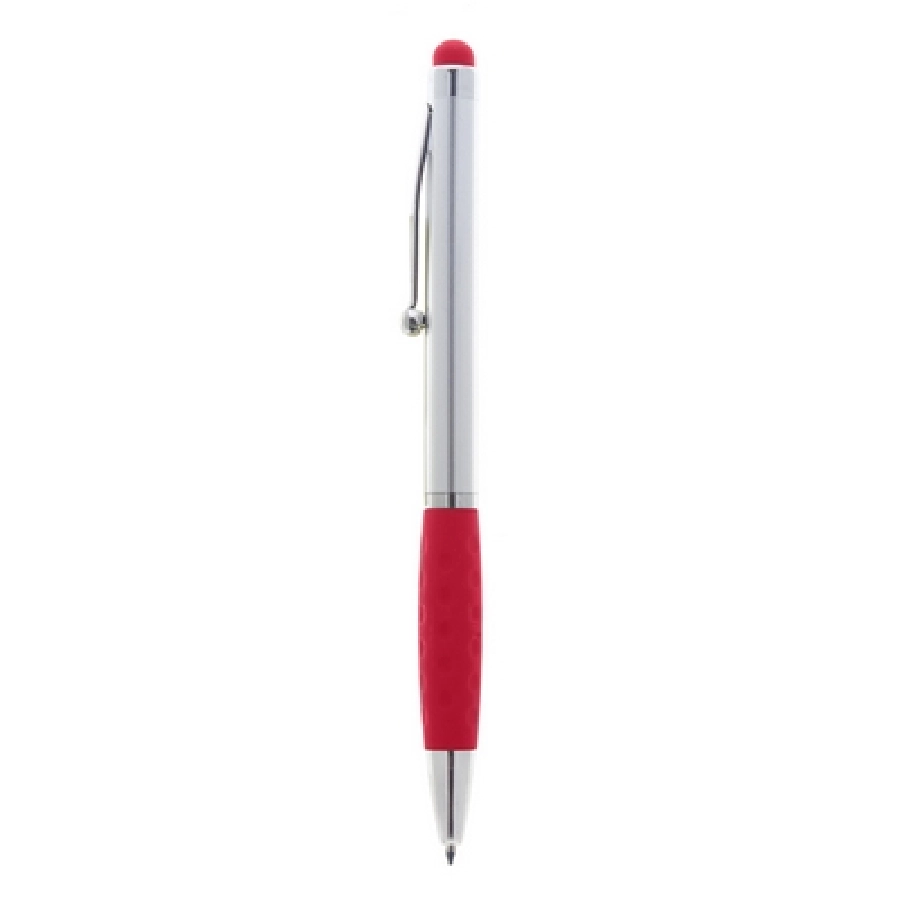Długopis, touch pen V1662-05 czerwony