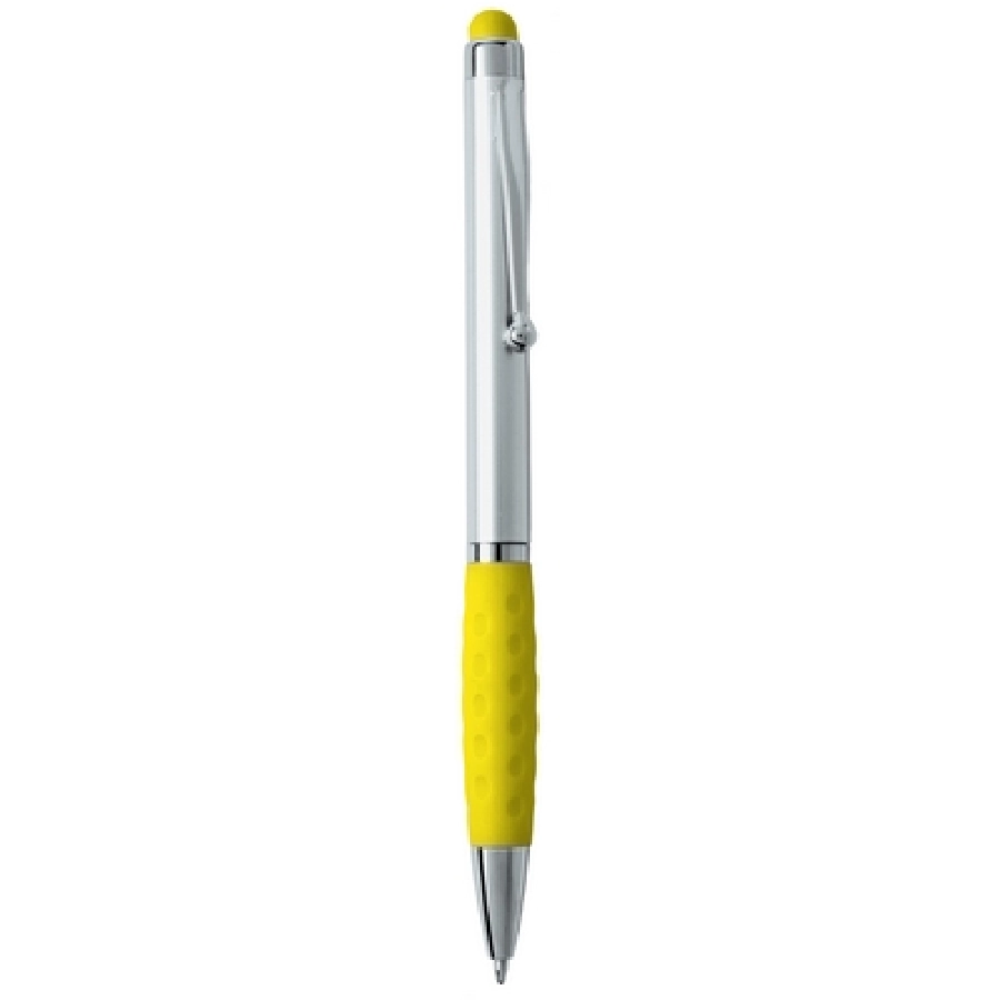 Długopis, touch pen V1662-08 żółty