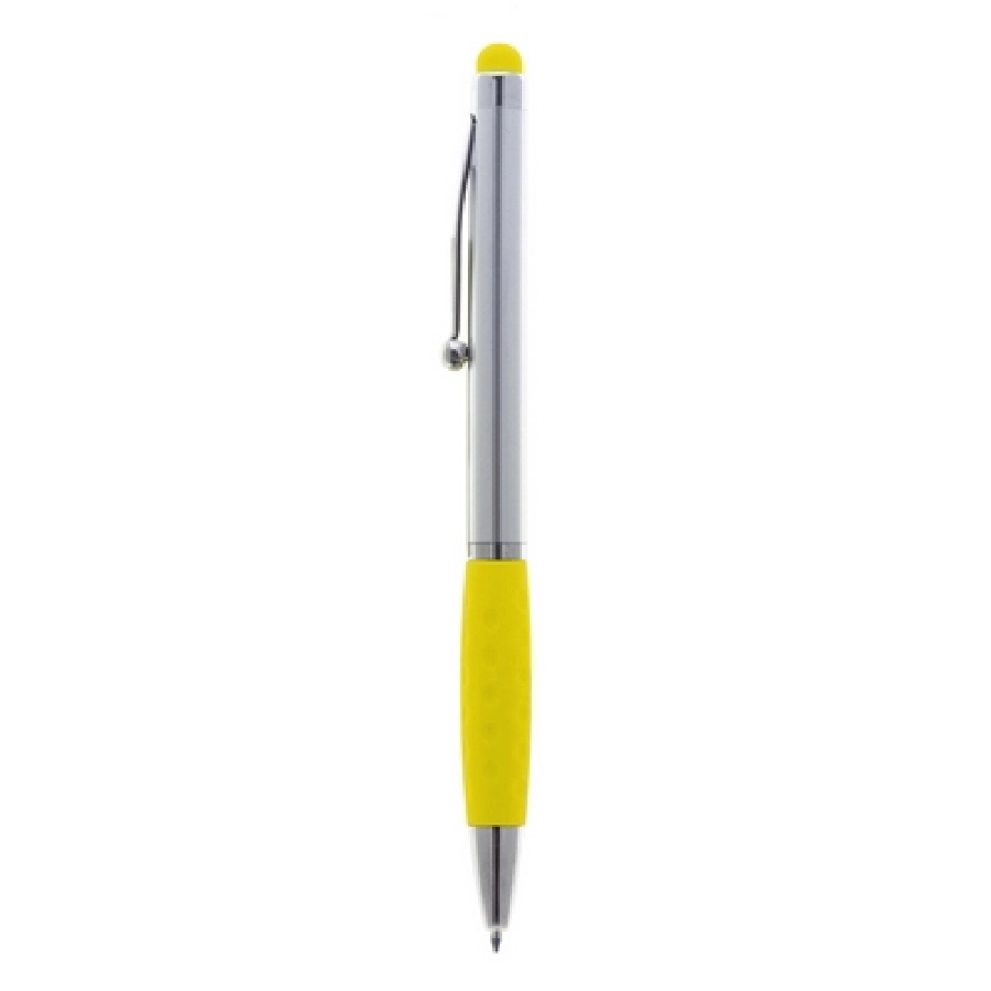Długopis, touch pen V1662-08 żółty