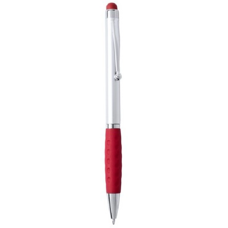 Długopis, touch pen V1663-05 czerwony