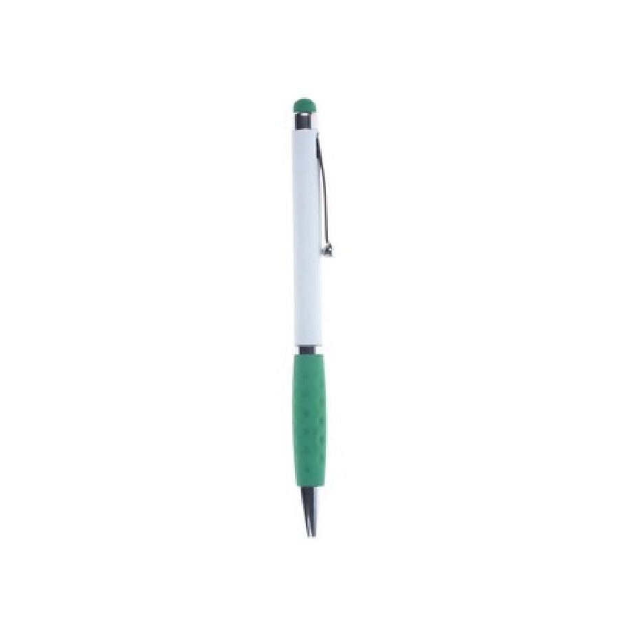 Długopis, touch pen V1663-06 zielony