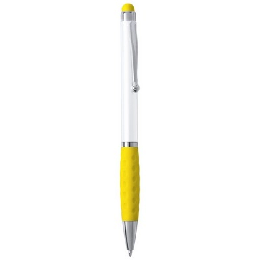Długopis, touch pen V1663-08 żółty