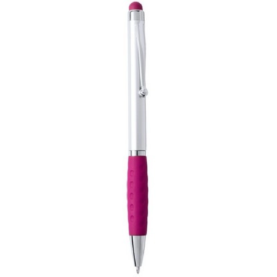 Długopis, touch pen V1663-21 różowy