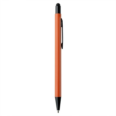 Długopis, touch pen V1700-07 pomarańczowy