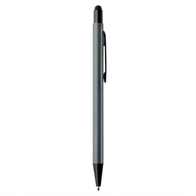 Długopis, touch pen V1700-19 szary