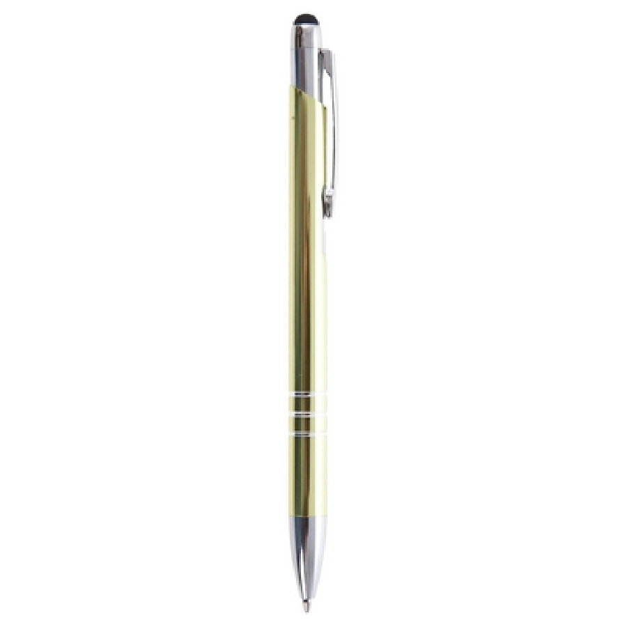 Długopis, touch pen V1701-08 żółty