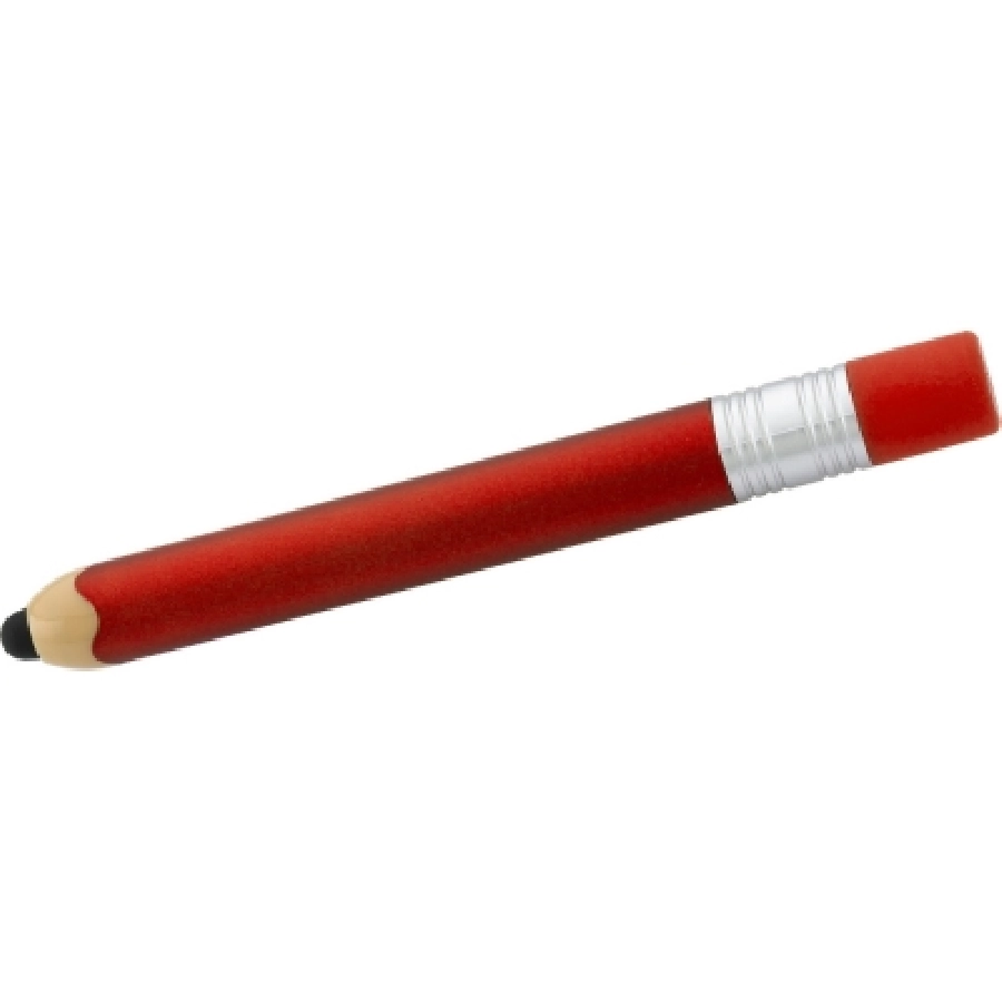 Długopis, touch pen V1710-05 czerwony
